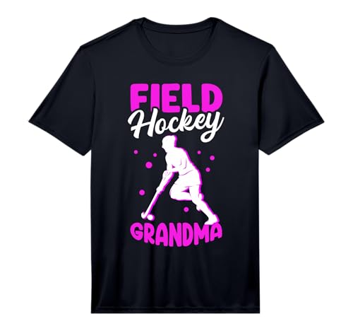 Mens Field Hockey Grandma | Player Field Hockey Performance T-Shirt