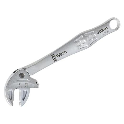 Amazon Basics Ratschenschlüssel-Set, metrisch, 5-teilig 6 Wera 05020099001 6004 Joker XS Selbstjustierender Maulschlüssel, 7-10 mm (1/4"-3/8")