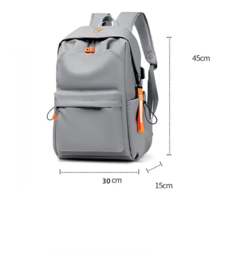 Mochila Notebook Impermeável Bolsa Escolar Executiva Reforçada Grande Emborrachada (Modelo 2 - Preta
