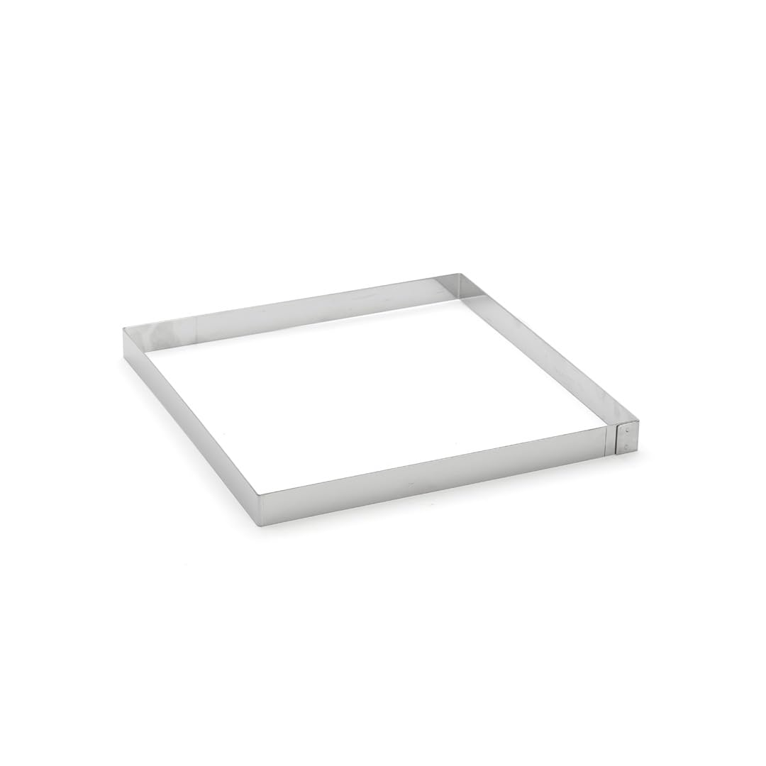 De Buyer, ARO TARTA CUADRADO 20CM X 20CM ALT 2 CM ,3905.20
