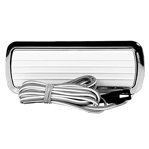 BURANIFUSION Dome Lamp Lens Assembly Chrome for C10 Pickup 60-72 for C20 Pickup 60-72 for C30 Pickup 60-72 for K10 Pickup 60-72 for K20 Pickup 60-72 for K30 Pickup 68-72 Truck CPDL6072-1 WEF1123