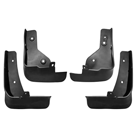 CStern ABS Plastic Front & Rear Car Fender Mudflap Mud Flap Mudguard Splash Guard Black 4 Pcs with Fastener & Mounting Screws for Mazda CX-5 2017 2018 2019 Cover