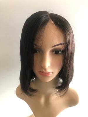 Peluca de cabello humano de Bob romo Cover