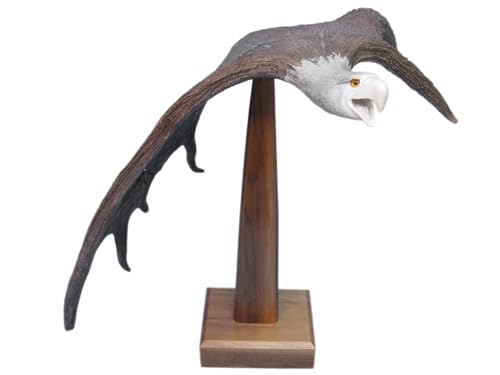 Generic Iroquois Moose Antler Carving Eagle Tree of Peace