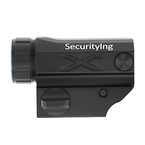 Securitying 500 Lumens Led Tactical Strobe Gun Flashlight, 2 Modes Pistol Handgun Mini Torch Light For Hunting/Camping And Other Indoor/Outdoor Activities (Battery Not Included) #TOP6