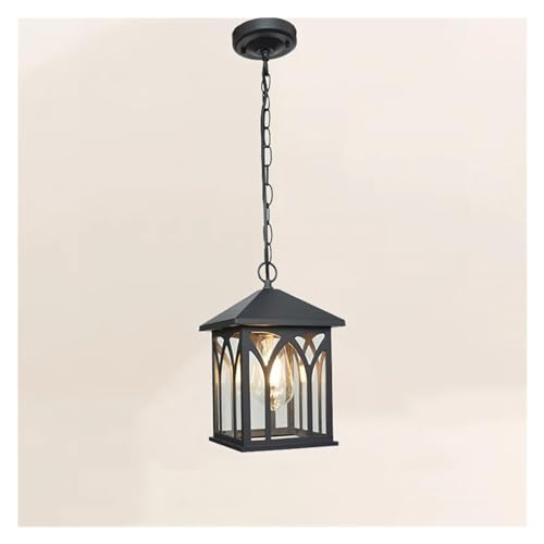 Lampe à suspension étanche européenne extérieure et lustre de plafond LED