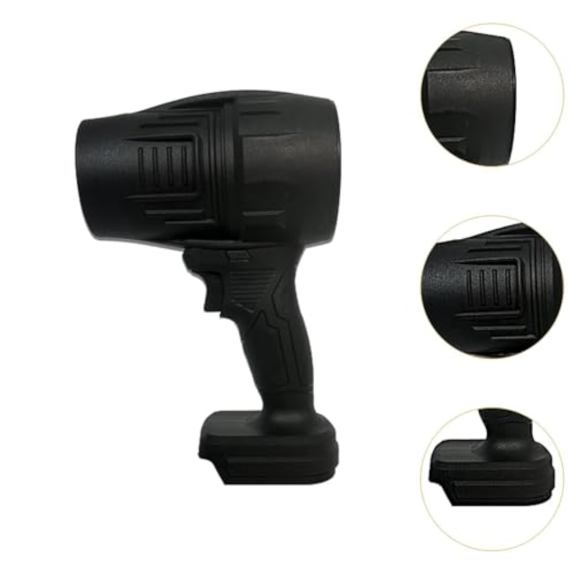 Powerful Turbine Fan Blower for Outdoor Use, Black
