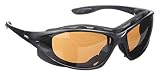 Uvex by Honeywell S0601X Seismic Safety Eyewear, Black Frame, Espresso tra...