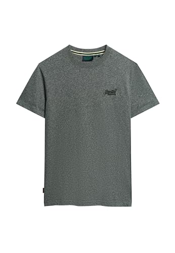 Image of Superdry Men's Vintage Logo Emb Tee T-Shirt, Asphalt Grey, S
