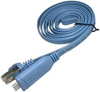 DSD TECH SH-RJ45C USB TYPE C to RJ45 RS232 Console Cable for Routers and switches(1.8M/5.9FT)