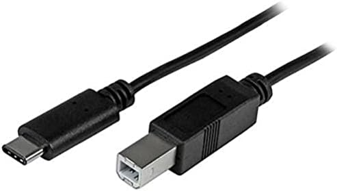StarTech.com USB C to Mini USB Cable - 6 ft / 2m - M/M - USB 2.0 - Mini USB Cord - USB C to Mini B Cable - USB Type C to Mini USB (USB2CMB2M)