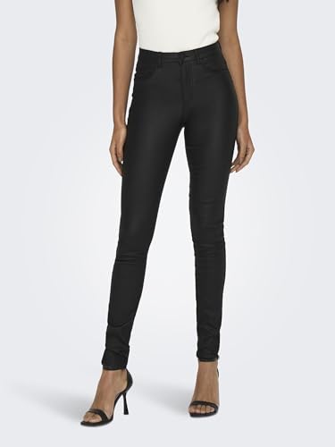 ONLY Female Kunstlederhosen ONLROYAL Skinny Fit Kunstlederhosen