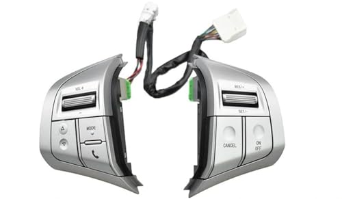 Commutateur de volant pour Chevy Dmax 2019 commande audio argent