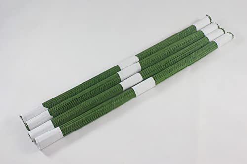 100 Lines Dark Green Floral Wire Flower stem wrap Tape 20 22 24 26 28 30 Gauge (24 Gauge)