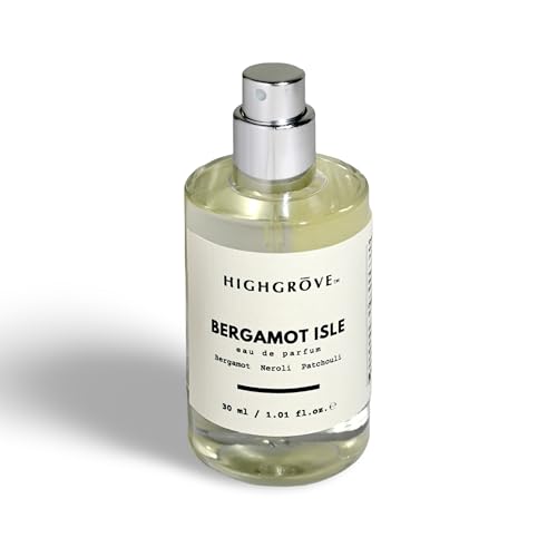 Image of Bergamot Isle Premium Eau De Parfum 30ml, Citrus, Woody & Aromatic, Soothing Fragrance, Long Lasting Perfume Spray For Men & Women