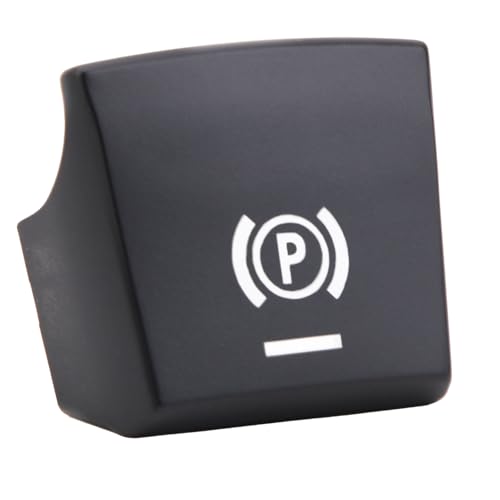 Electronic Car Parking Brake Handbrake Switch P Button Cover fit for BMW,Parking Brake Switch Button Cap Cover Replacement for BMW X5/X6 E70/E71 5/7 Series F10/F02 Models (2014-2017)