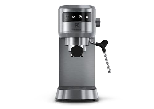 Electrolux UltimateTaste 500 E5EC1-50ST - Espresso Coffee Maker 1.0L capacity Stainless Steel body 15 bar pressure 2-in-1 (E.S.E. pod-compatible filter) Thermoblock