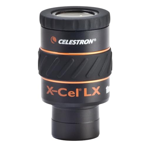 OCULARI X-CEL LX: Ottimizzati per l’osservazione planetaria, offrono un campo visivo a 60° attraverso un sistema di lenti completamente multistrato a sei elementi