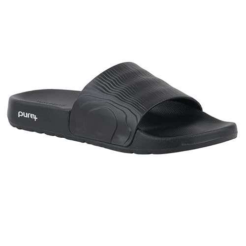 Image of WELCOME Pure-53 Lightweight Super Flexible Stylish Dailywear Sliders /Slippers for Men