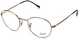 gafas ray ban mujer sin montura Protective case included Ray-Ban 0RX3582V, Monturas de Gafas Unisex Adulto, Marrón (Copper), 49
