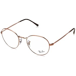 Ray-Ban 0RX 3582V 2943 51 Lunettes de Soleil, Argenté (Copper), Mixte Adulte
