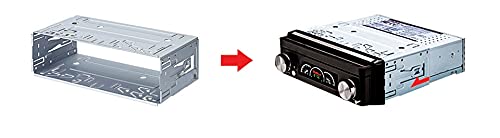 Sizhile Universal Single Din 1 Din Stereo Radio Replacement Fitting Cage Kit Installation #TOP3