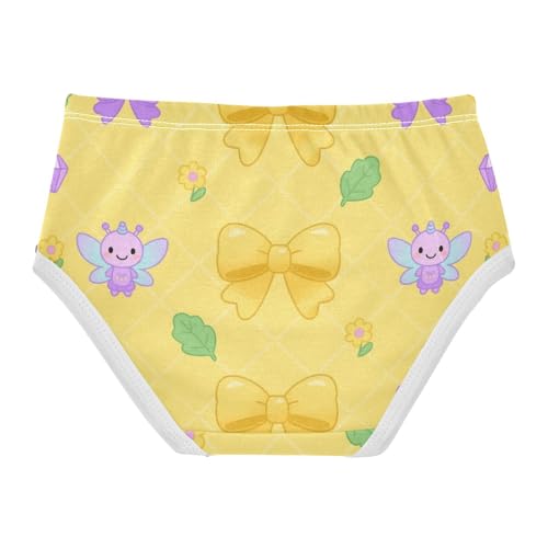 Girls' Underwear Bow-knot Flowers Butterfly Toddle Brief Panties 2-8 Years 203005592