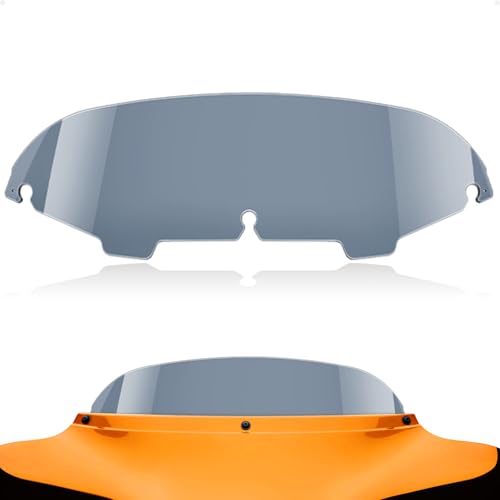 Image of PBYMT 5 inch Windshield Windscreen Compatible for 96-13 Harley Davidson Touring Street Glide Electra Glide FLHT FLHTCU Ultra Classic Glide FLHX FLHTK Tri Glide 1996-2013, Tint