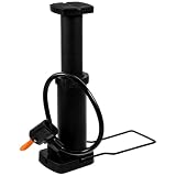 PRETYZOOM Mini Fahrradpumpe Fußluftpumpe Hochdruck Kompakt Tragbar für Mountainbike Rennrad Geländefahrrad Geeignet Praktische Handhabung Langlebig und Vielseitig Einsetzbar Zufällige Farbe