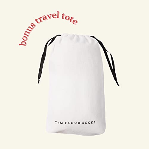 Cozy Socks For Women | Fuzzy Ultra-Luxe Cloud Sock For Women & Men | Warm & Cozy Fuzzy Unisex Sleep Socks | Super Soft Luxurious Fabric With Bonus Travel Tote #TOP1