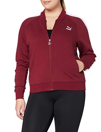 Preisvergleich Produktbild PUMA Damen Classics T7 Track FT Jacke, Pomegranate, XL