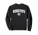 Weber State Wildcats Arch Over Logo Officially Licensed Sweatshirt