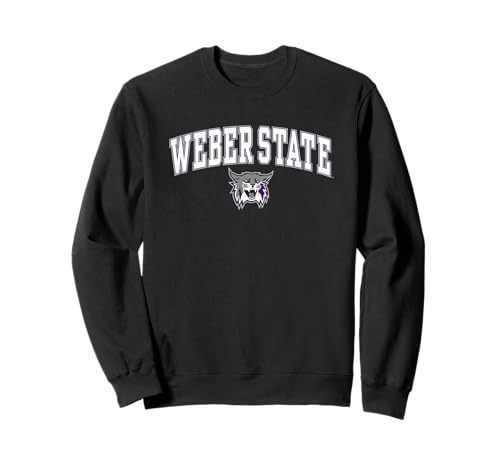 Weber State Wildcats Arch Over Logo Officially Licensed Sweatshirt