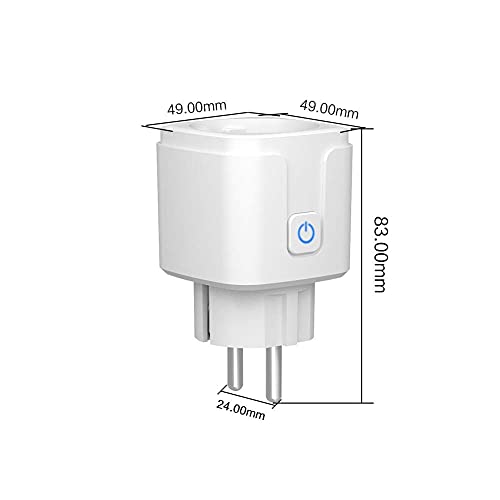 Avater Controls Wifi-stopcontact, Alexa accessoires, Alexa lichtschakelaar, smart stopcontact met schakelaar, 16 A, 3680… - Image 8