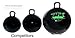 LTUBigBertha | 2.0 Basic Package | Inflatable Tie-Up Boat Fender Buoy | (4) Bumper Ball | Black | 16 PSI Pump |Premium Storage Bag