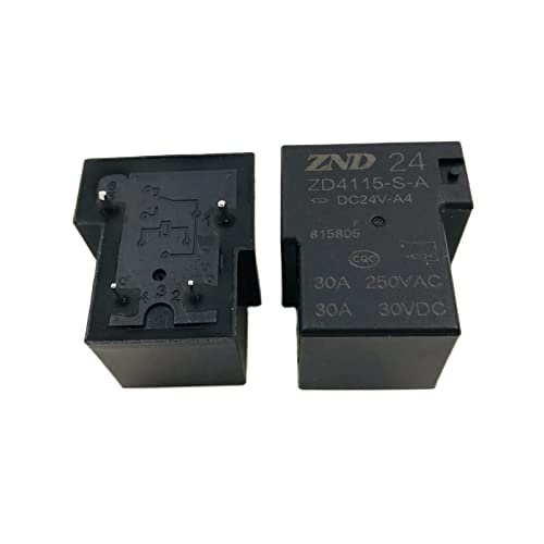 Relais ZND 30A SLA-24VDC-SL-A commutateur 4 broches normalement ouvert haut pouvoir