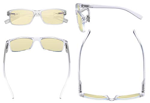 Image of Eyekepper 5-pack Blue Light Blocking Glasses Yellow Tinted