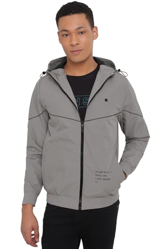 Image of Allen Solly Men Cotton Hooded Neck Jacket