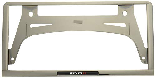 nismo (ニスモ) 【 ブラッククロームメッキ ナンバープレートリム 】 ニッサン セレナ C27 / ノート E12 96210-RN020
