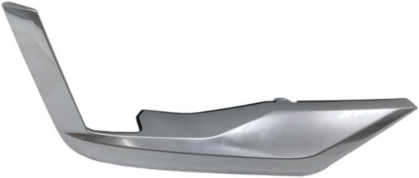 KarParts360 For Cadillac Escalade 2021 2022 2023 2024 Bumper Cover Molding Passenger Side | Front | Plastic | Satin Chrome | Replacement For GM1039296 | 191275965504, 84648825