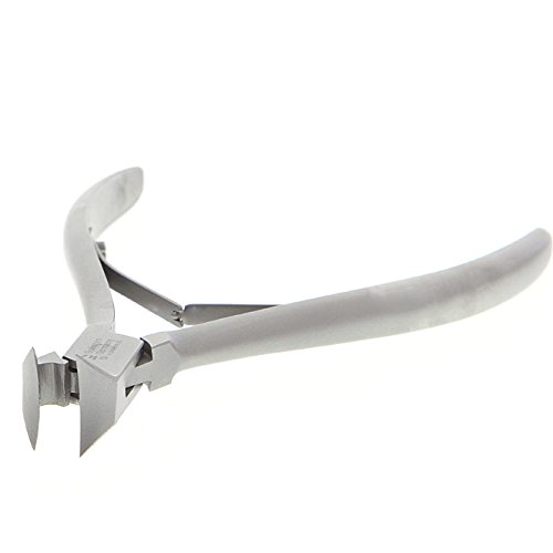Kopfschneider Fußpflege Nagelzange 12cm mit halber Schneide, perfekt für Frauenhände