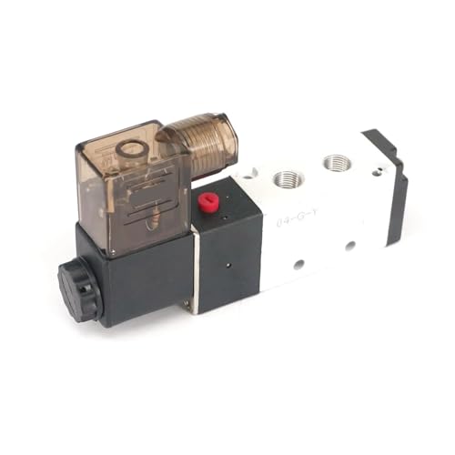 Válvula solenoide de alta precisión 4V210-06, componente neumático de 5 puertos 2 posiciones AC36V 5