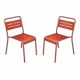 [Entretien facile et usage quotidien] : Chaise offrant une excellente résistance au soleil et aux intempéries vous permettra de profiter pleinement de vos espaces extérieurs. Conçu pour traverser les saisons, il conserve son aspect et ses couleurs année après année.