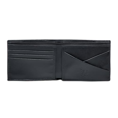 Cuadra Wallet for Men in Genuine Stingray Leather Black (Blue)3