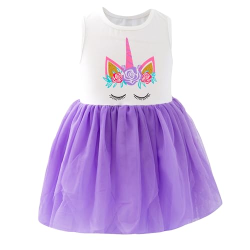 Image of Girls Sleeveless Tulle Toddler Tutu Dress for Girls