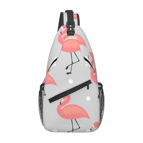 Sac à bandoulière flamant rose pour vos voyages et randonnées