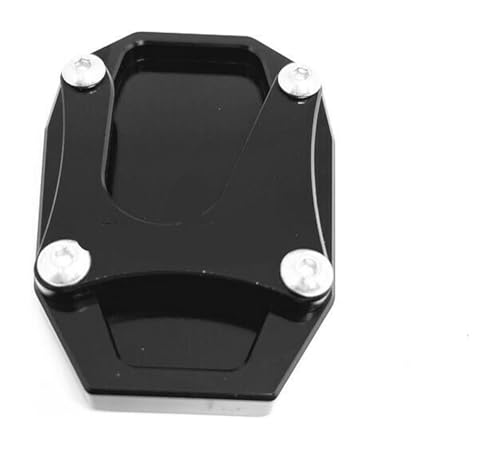 Plaque agrandisseur béquille pour Ducati Multistrada V4 Usinage Haute Précision Noir