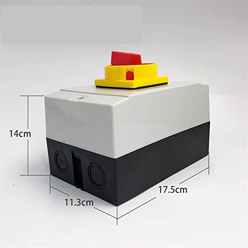 Interruptor de aislamiento 100A 3P de leva y selector de cambio de 2 posiciones YMD11-100 con tornillos 2
