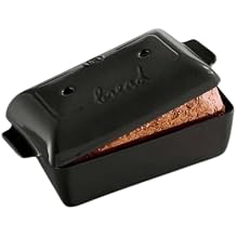 Emile Henry Charcoal Bread Loaf Baker, 11.02 x 5.12 x 4.72in