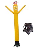 LookOurWay 10ft Air Dancers Inflatable Tube Man Complete Set with 1/2 HP Sky Dancer Blower, 10-Feet, Red